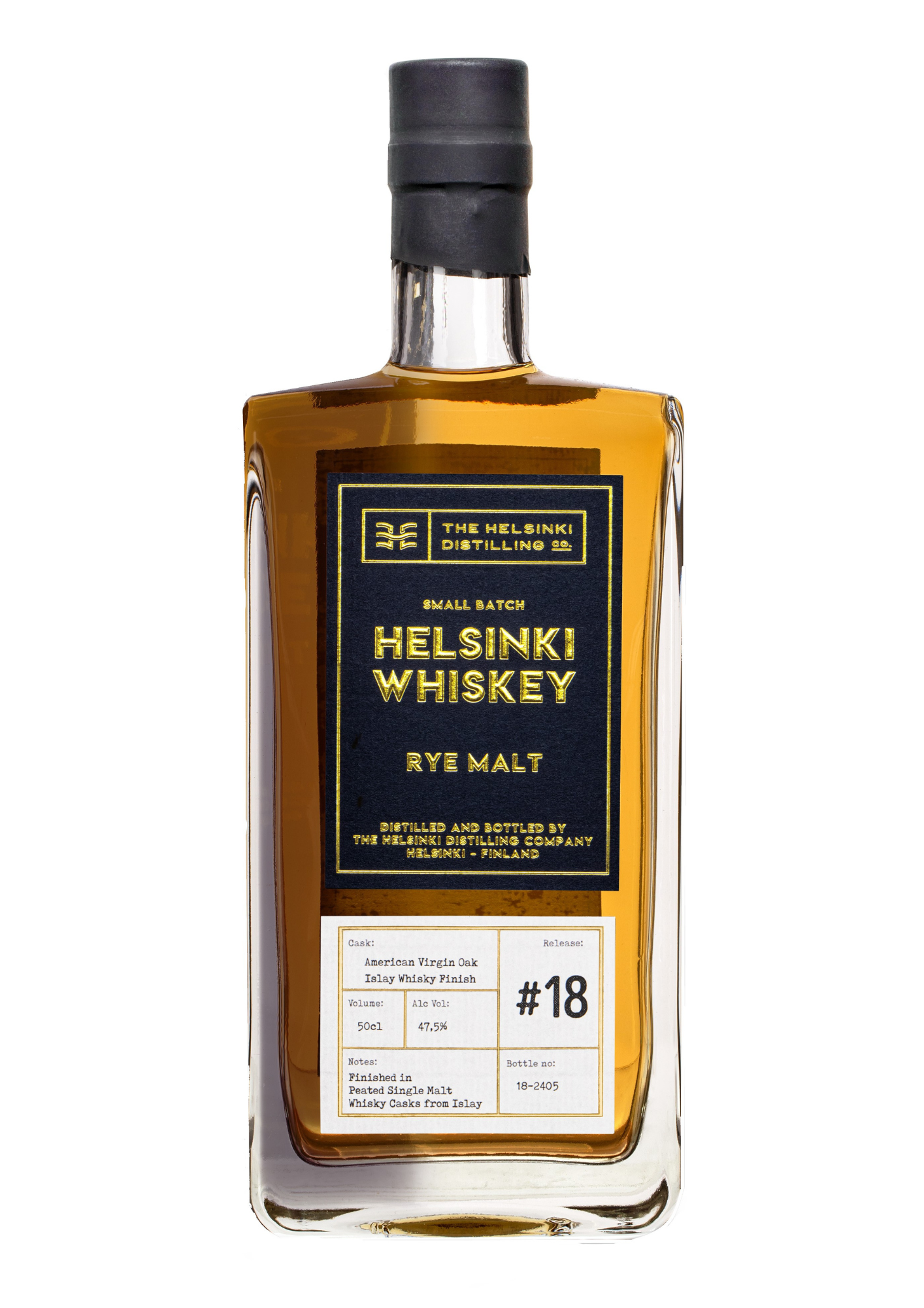 The Helsinki Distilling Rye Whiskey Islay Finish - 18